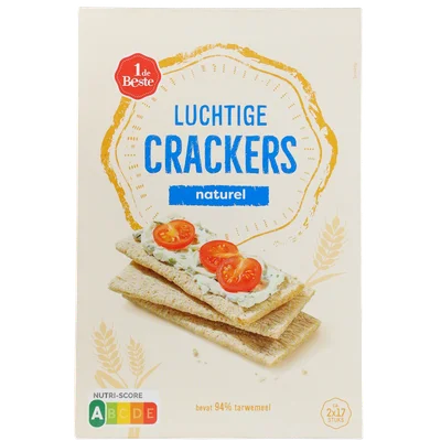1 de Beste Luchtige crackers naturel