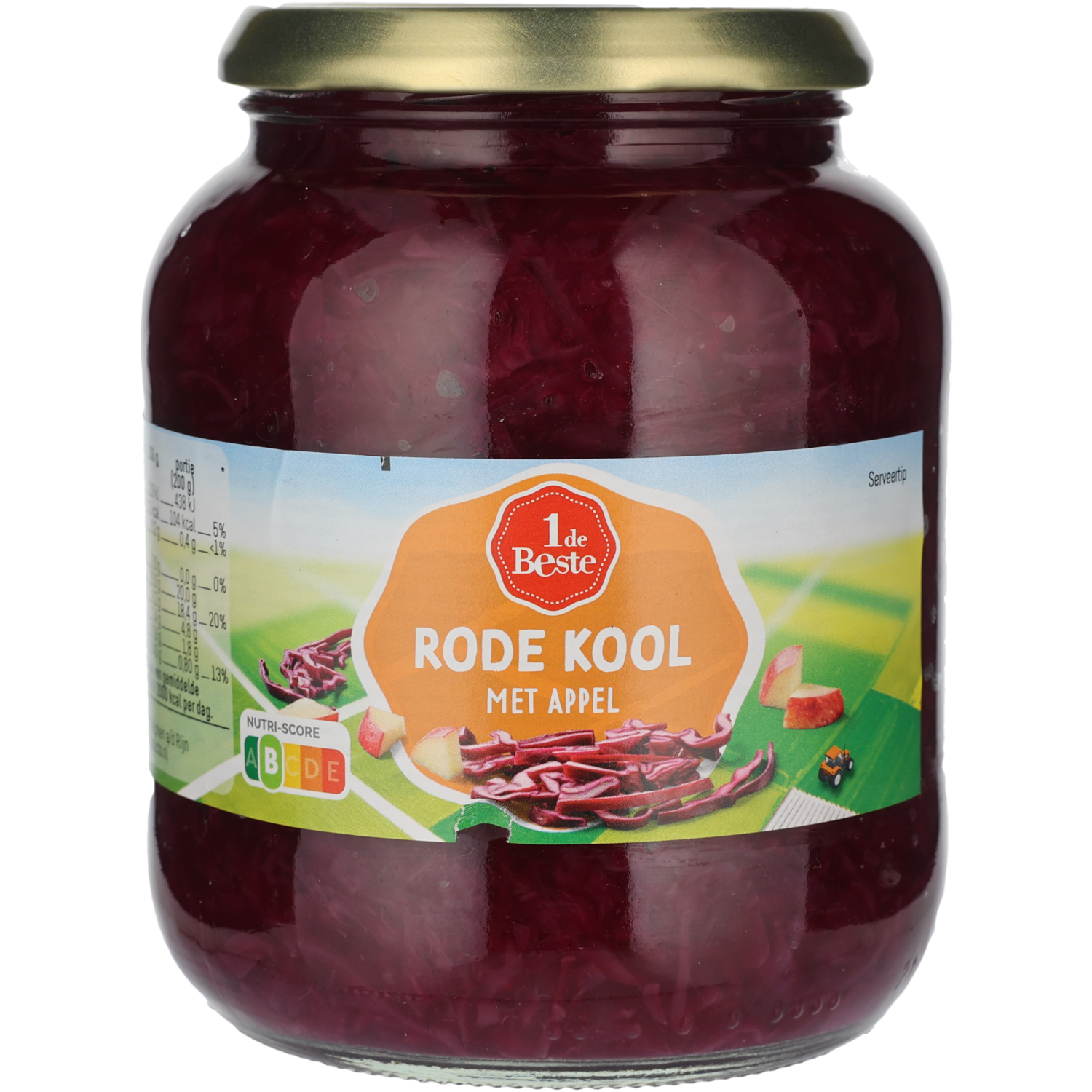 1 de Beste Rode kool met appel
