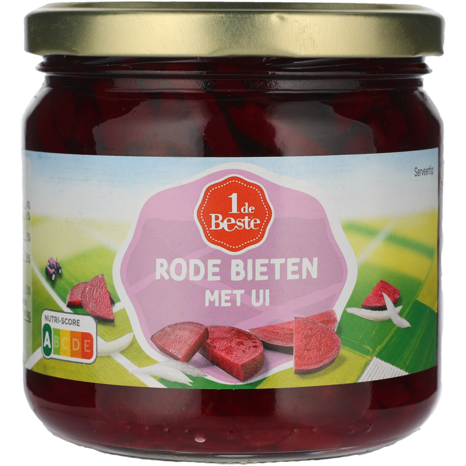 1 de Beste Rode bieten met ui