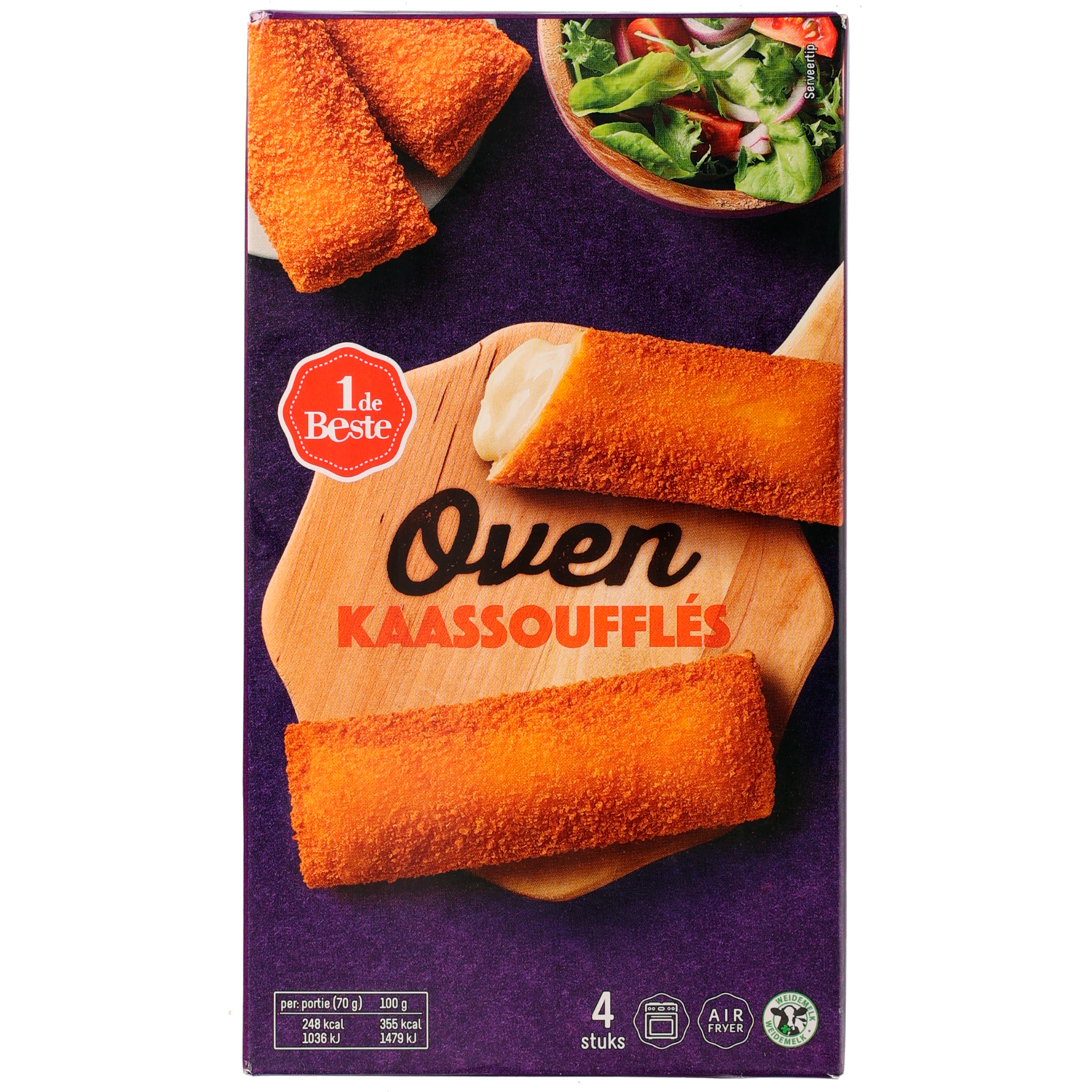 1 de Beste Oven kaassouffles 4 stuks