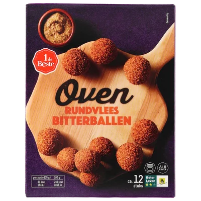 1 de Beste Oven bitterballen 12 stuks