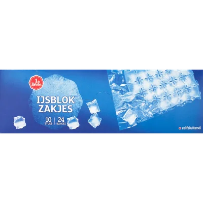 1 de Beste Ijsblokzakjes 24 ijsblokjes