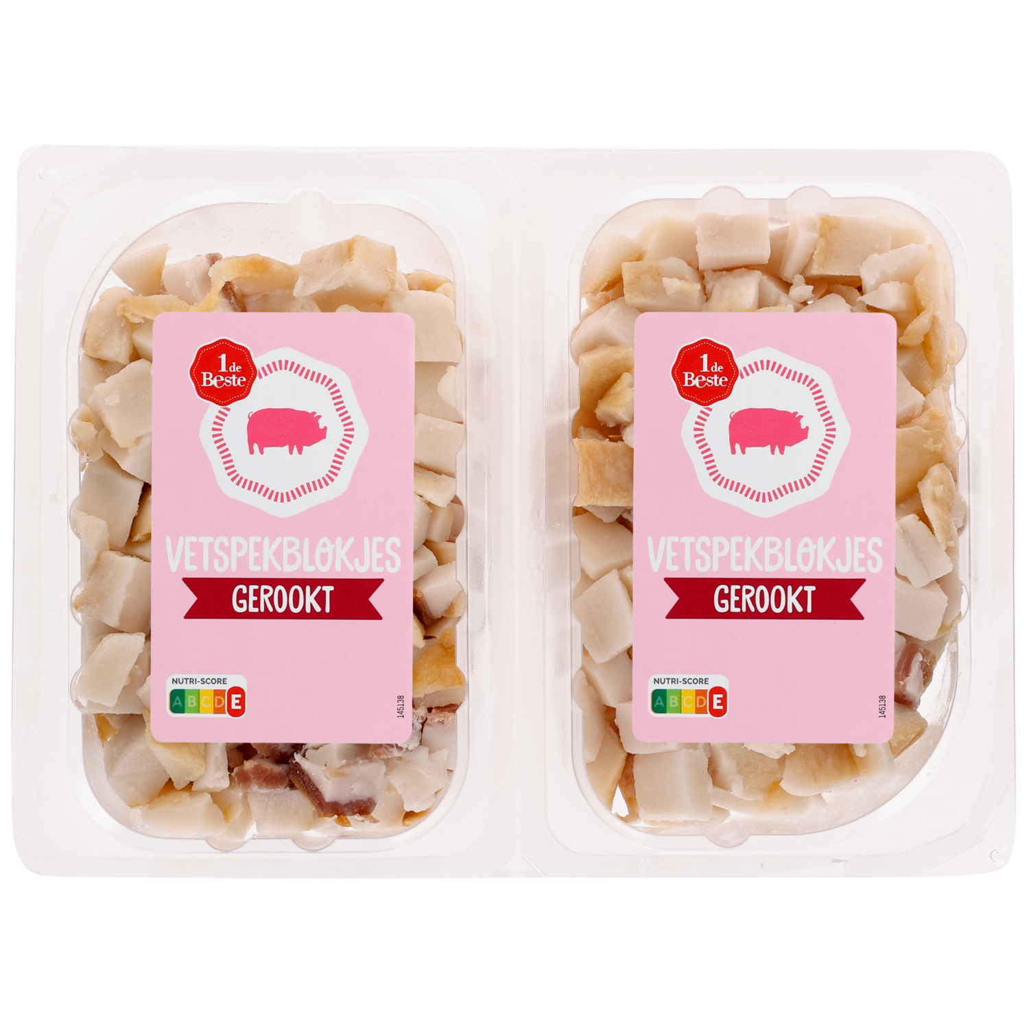 1 de Beste Vetspekblokjes duo gerookt