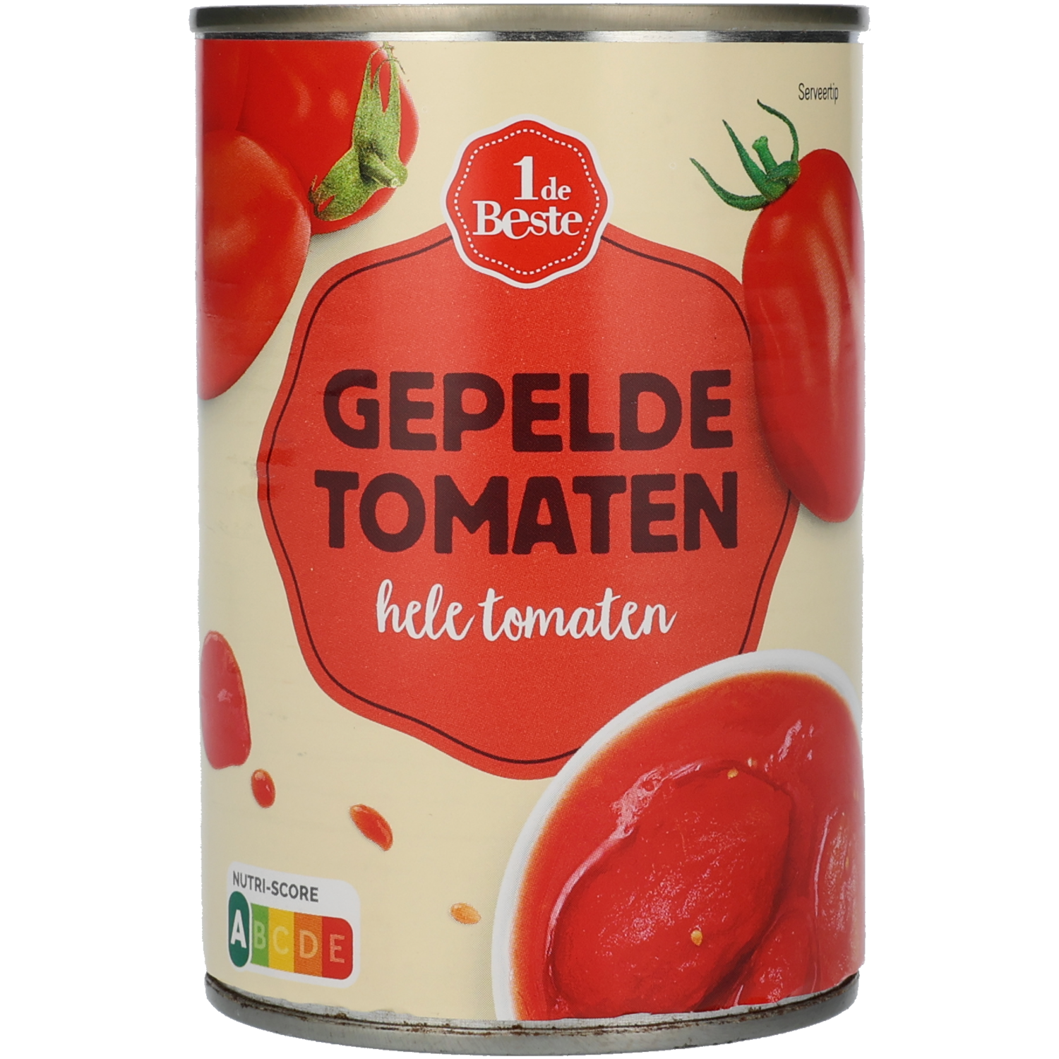1 de Beste Gepelde tomaten