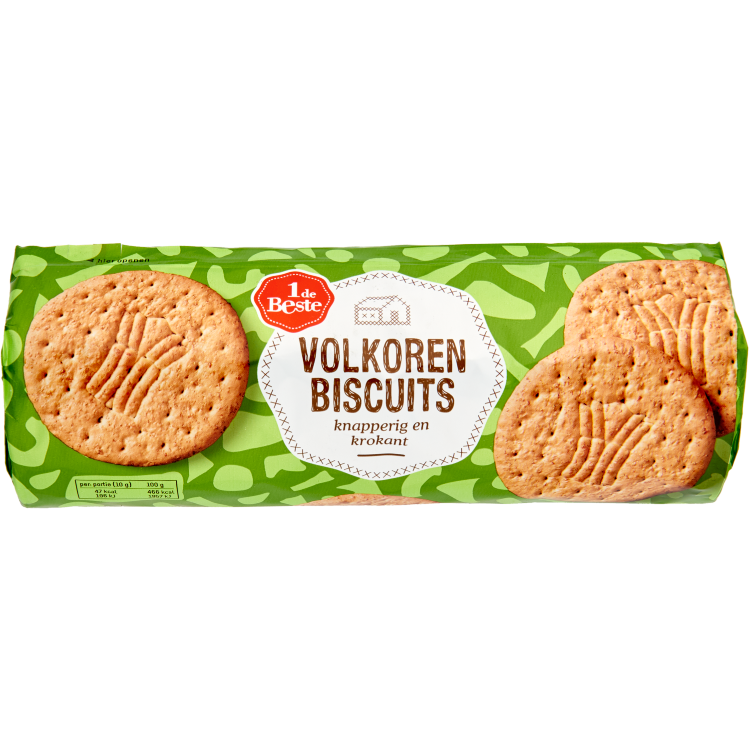 1 de Beste Volkorenbiscuit