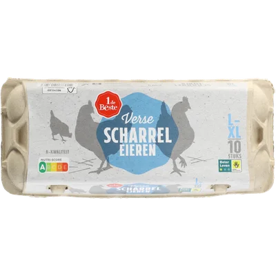 1 de Beste Scharreleieren wit l-xl