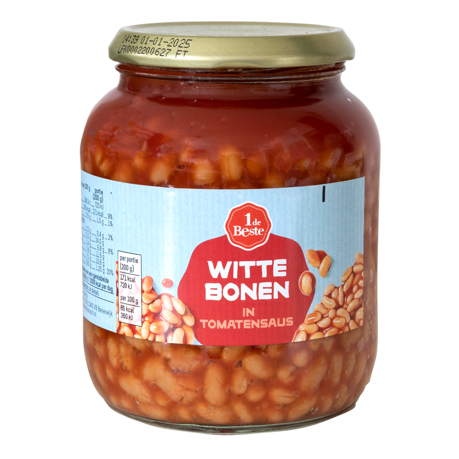 1 de Beste Witte bonen in tomatensaus