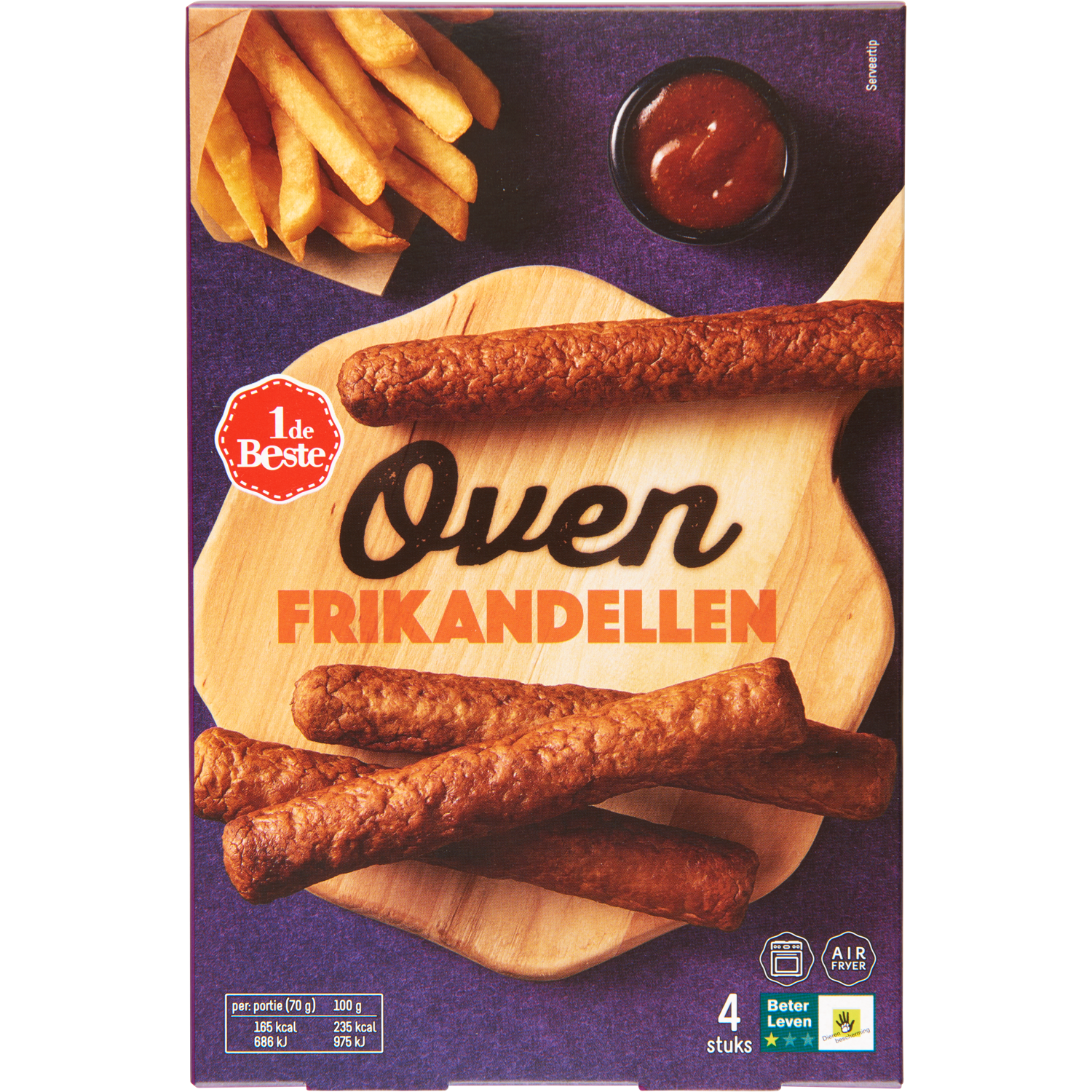 1 de Beste Oven frikandellen