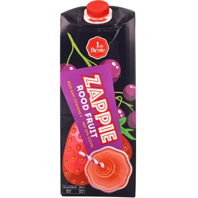 1 de Beste Zappie rood fruit