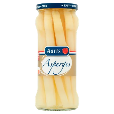 Aarts Slierasperges geschild