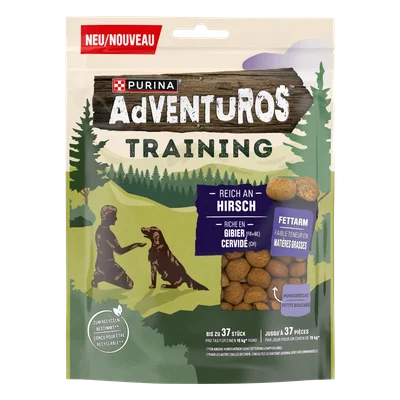 Adventuros Training snack rijk aan hert