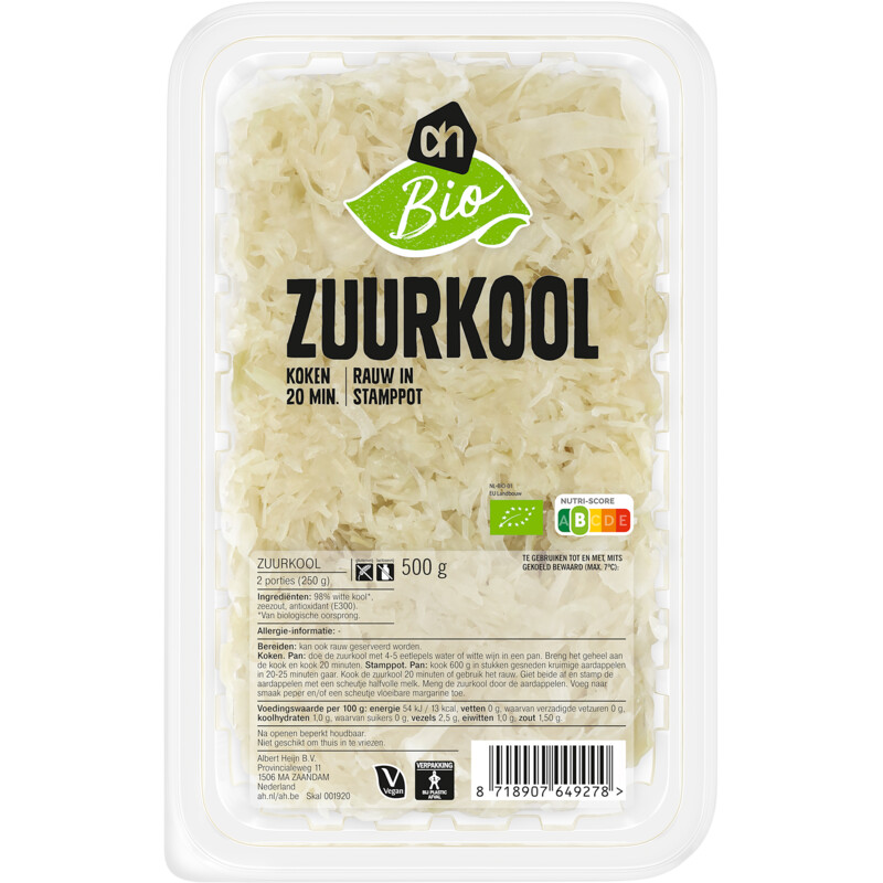 AH Biologisch Zuurkool