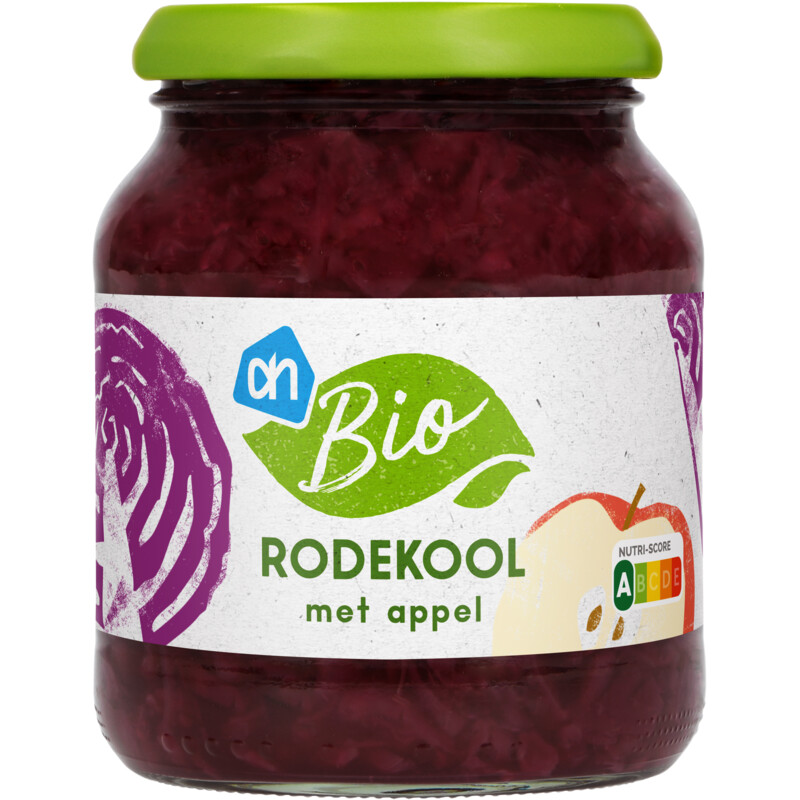 AH Biologisch Rode kool met appel