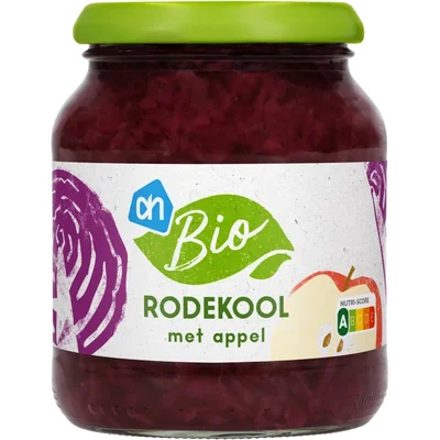 AH Biologisch Rode kool met appel