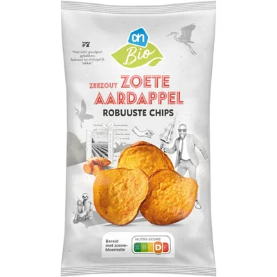 AH Biologisch Zoete aardappel chips