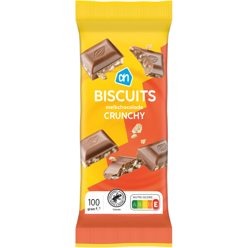 AH Biscuits melkchocolade