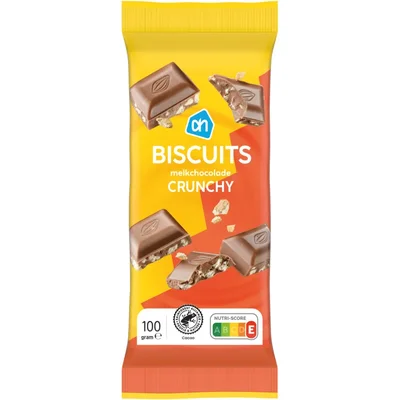 AH Biscuits melkchocolade