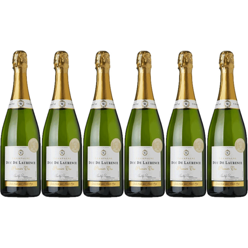 AH Excellent Selectie champagne brut Cru 6 flessen