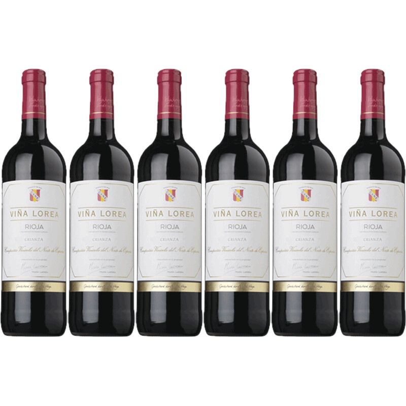AH Excellent Selectie viña lorea rioja crianza 6 fles