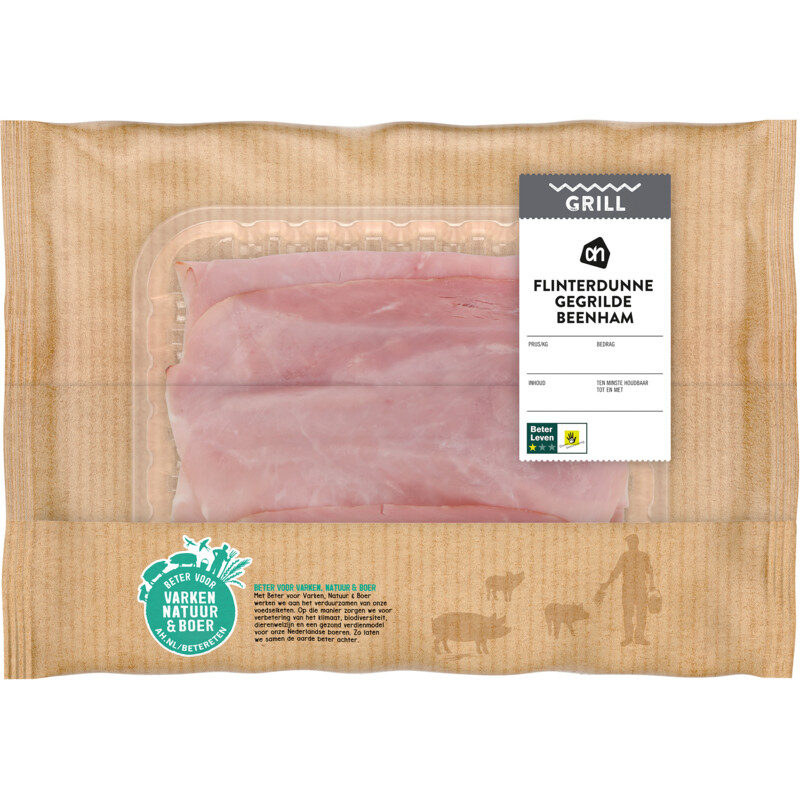 AH Flinterdunne gegrilde beenham