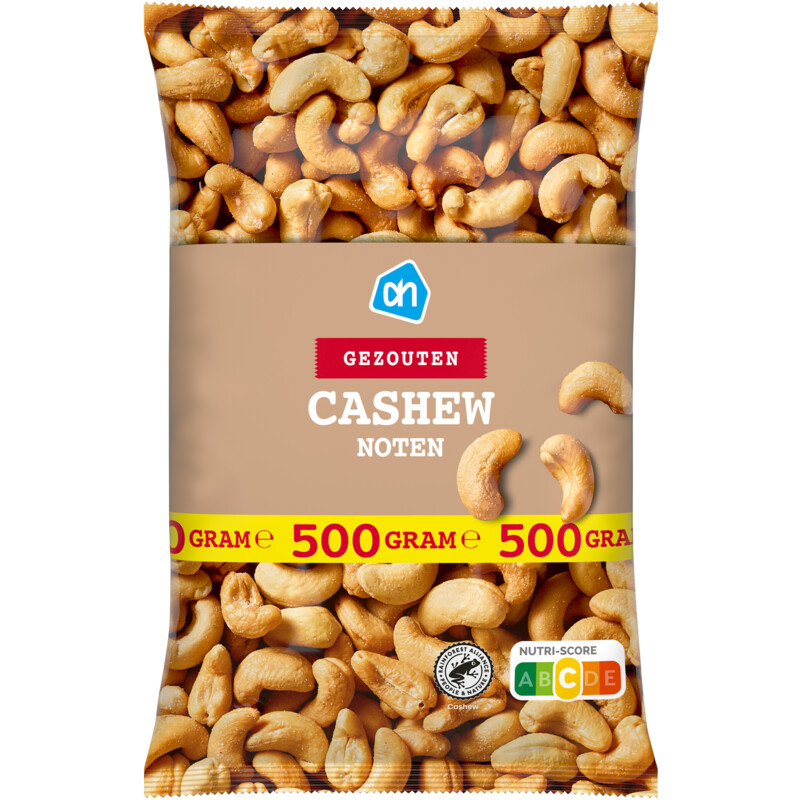 AH Gezouten cashewnoten