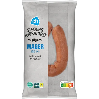 AH Slagersrookworst mager