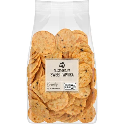AH Sweet paprika crackers