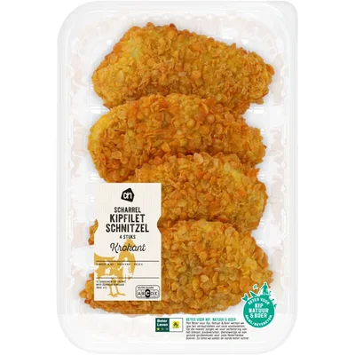 AH Scharrel krokant kipfiletschnitzel