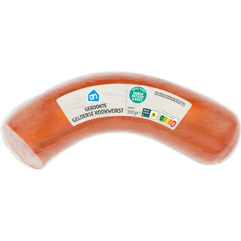 AH Gerookte Gelderse gekookte worst