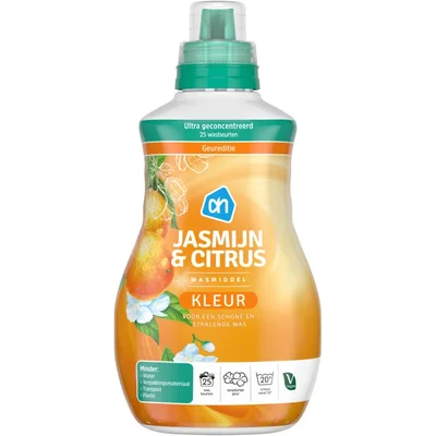AH Wasmiddel kleur jasmijn & citrus