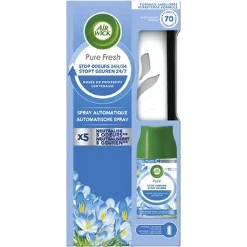 Air Wick Freshmatic Automatische Spray Luchtverfrisser - Pure Fresh Lentedauw - Navulling