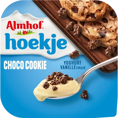 Almhof Hoekje Choco cookie Bakje 150 g