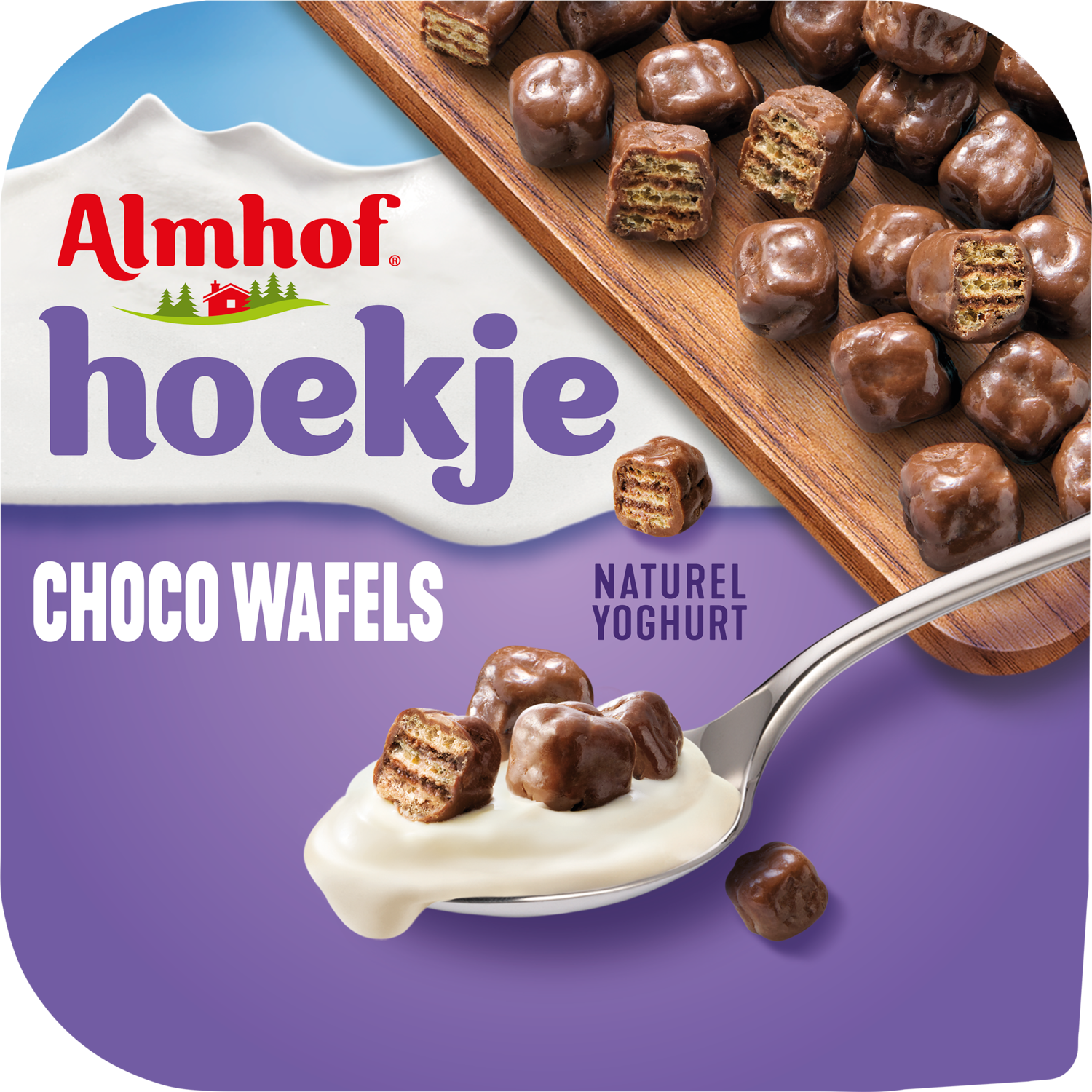Almhof Almhof Hoekje choco wafels