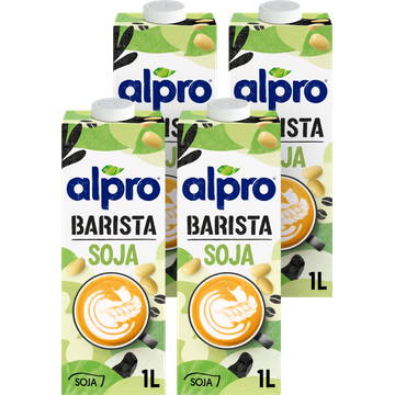 Alpro Barista Soja Houdbaar 4 x 1L