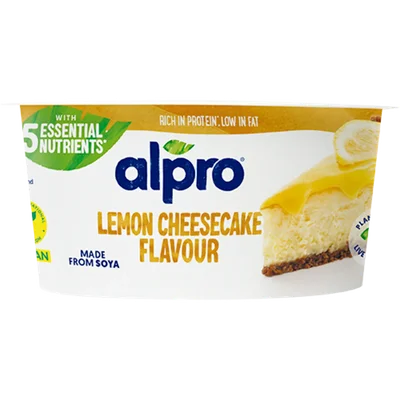 Alpro Plant. variatie op yoghurt lemon cheese