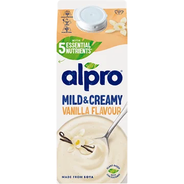 Alpro Mild & Creamy Vanille Plantaardige Variatie Op Yoghurt 750g