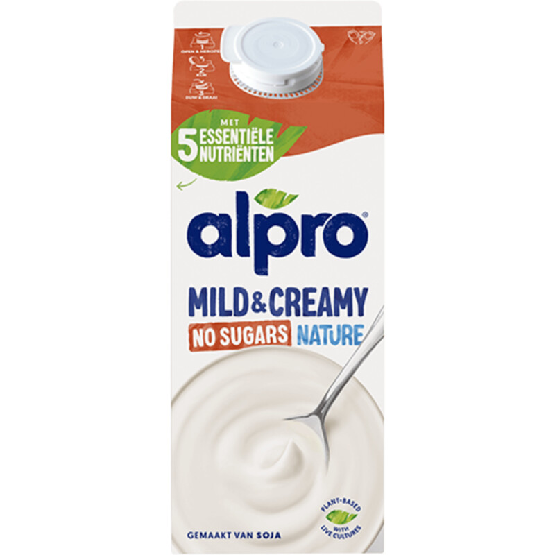 Alpro Mild & creamy zonder suikers