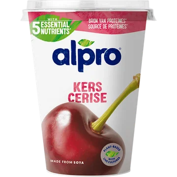 Alpro Plantaardige Variatie Op Yoghurt Kers 500g