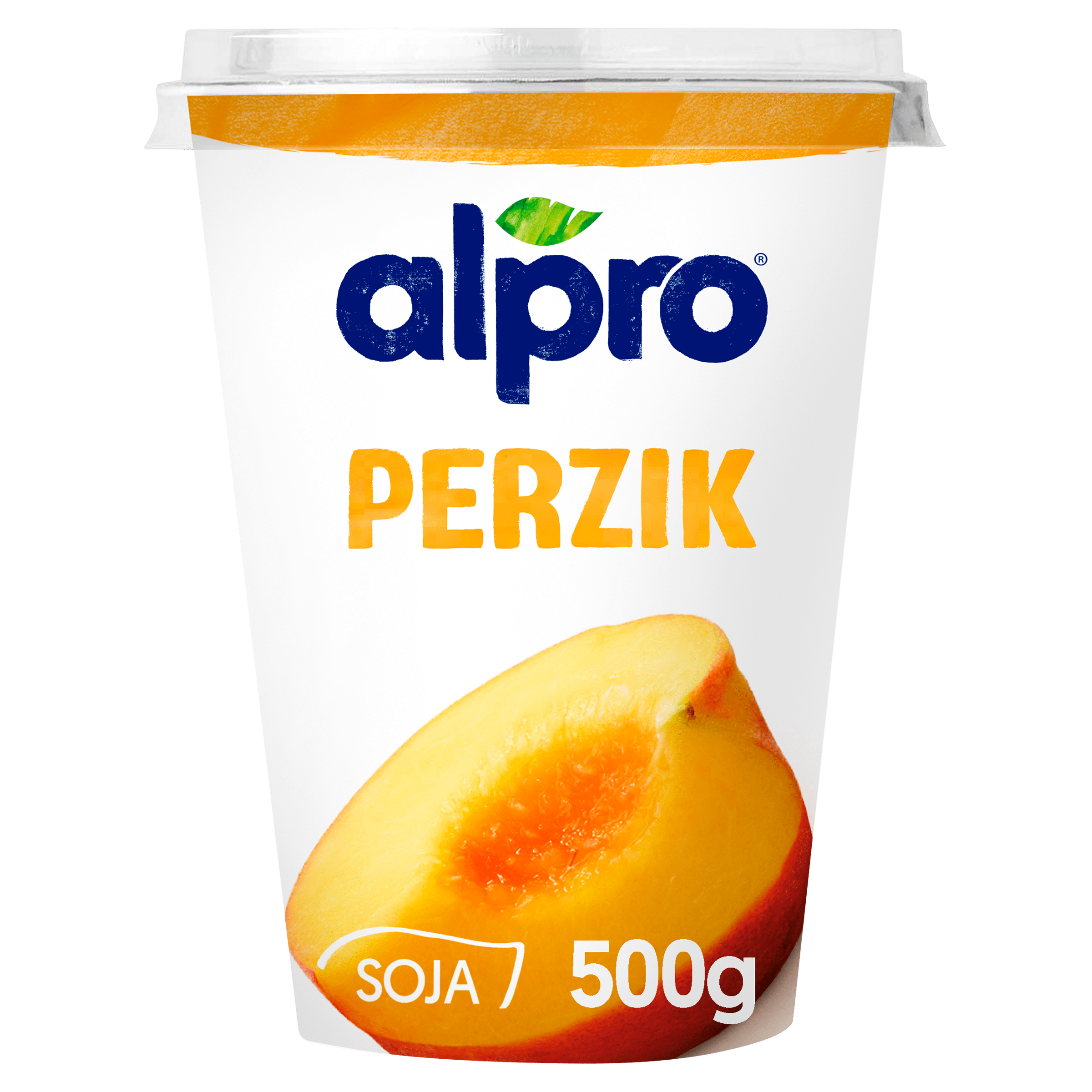 Alpro Plantaardige Variatie Op Yoghurt Perzik 500g