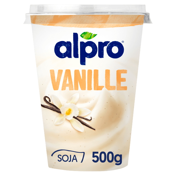 Alpro Plantaardige Variatie Op Yoghurt Vanille 500g
