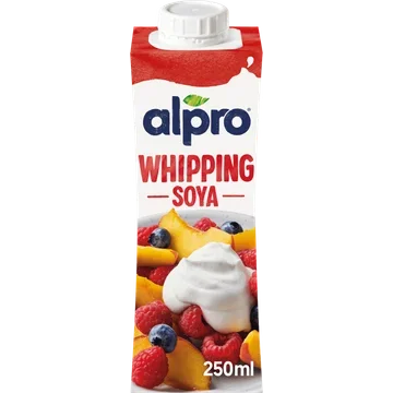 Alpro Plantaardige Variatie Op Slagroom Op Te Kloppen 250ml