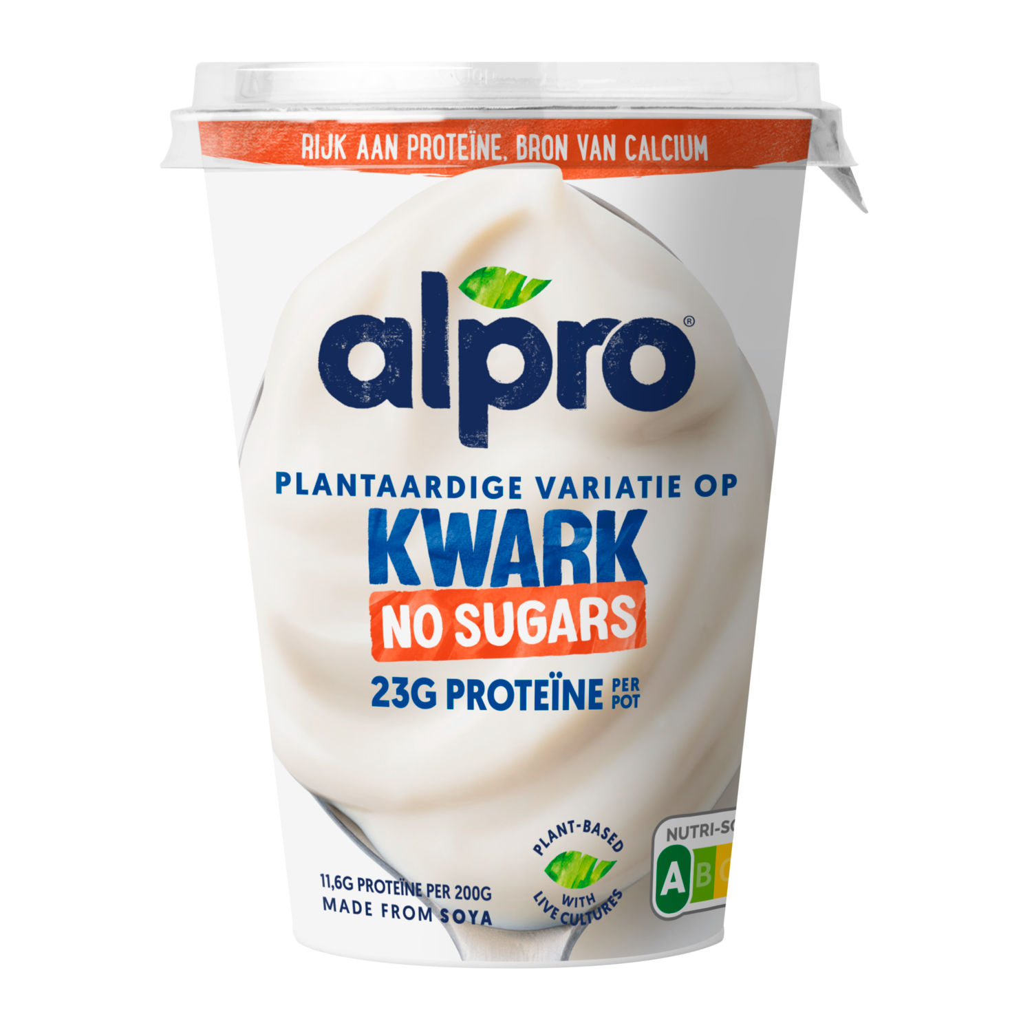 Alpro Plantaardige variatie op kwark ongezoet