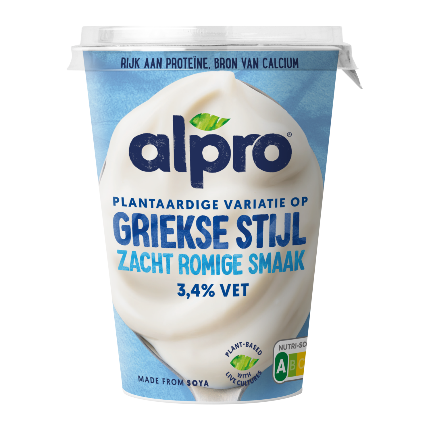 Alpro Plantaardige variatie yoghurt Grieks stijl 3.4% vet