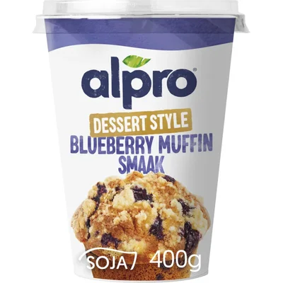 Alpro Yoghurt bosbessen muffin smaak
