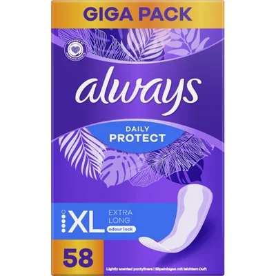 Always Dailies long plus inlegkruisjes gigapack