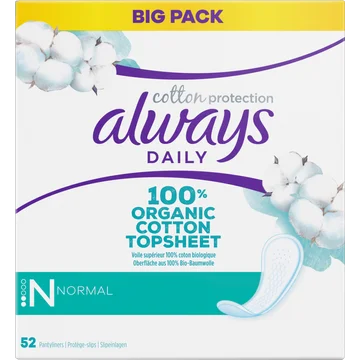 Always Daily Cotton Protection Inlegkruisjes