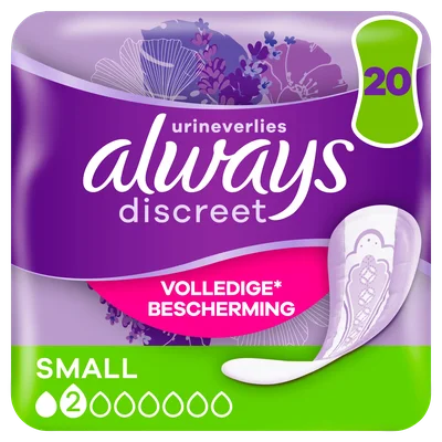 Always Discreet maandverband small Zak 20 st