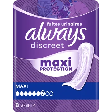 Always Discreet Maxi Verband Voor Urineverlies