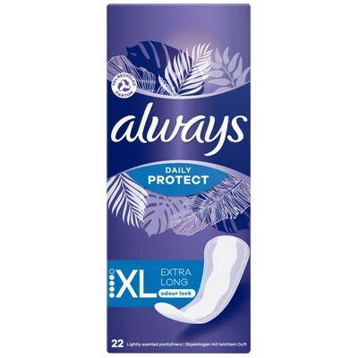 Always Incontinentie inlegkruisjes long plus Doos 24 st