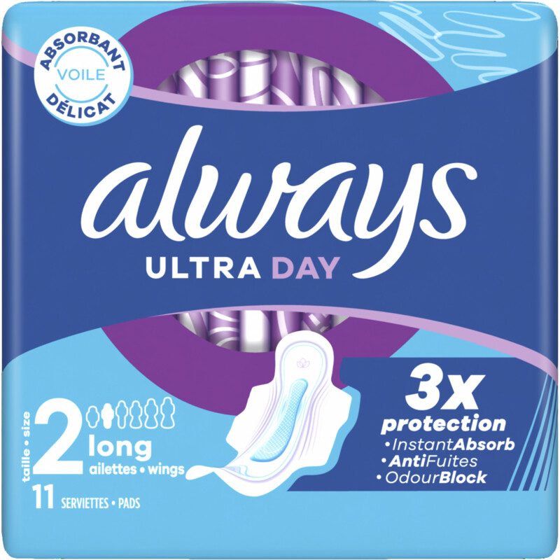 Always Ultra day long wings maandverband